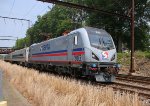 SPAX 903 on a training train